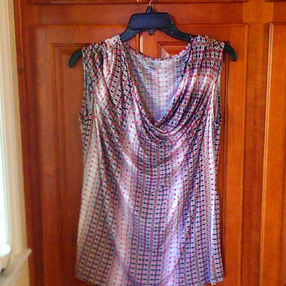 Worthington sleeveless top.